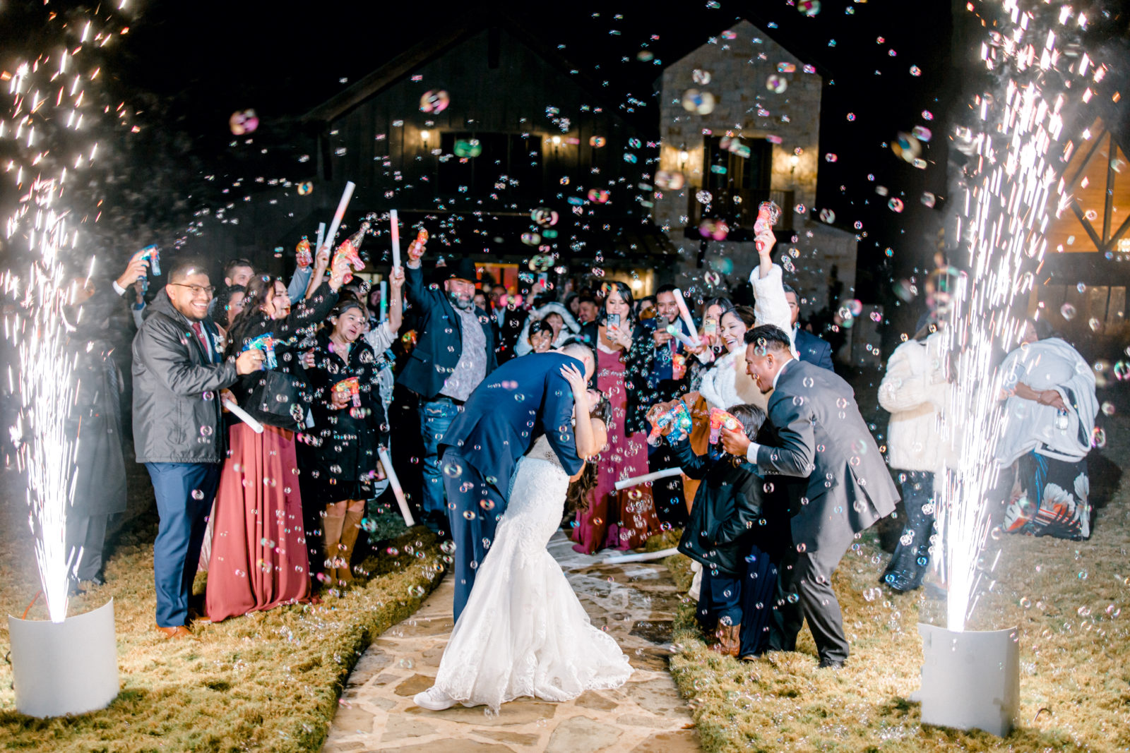 LED Bubble Machine Rental - foam party package